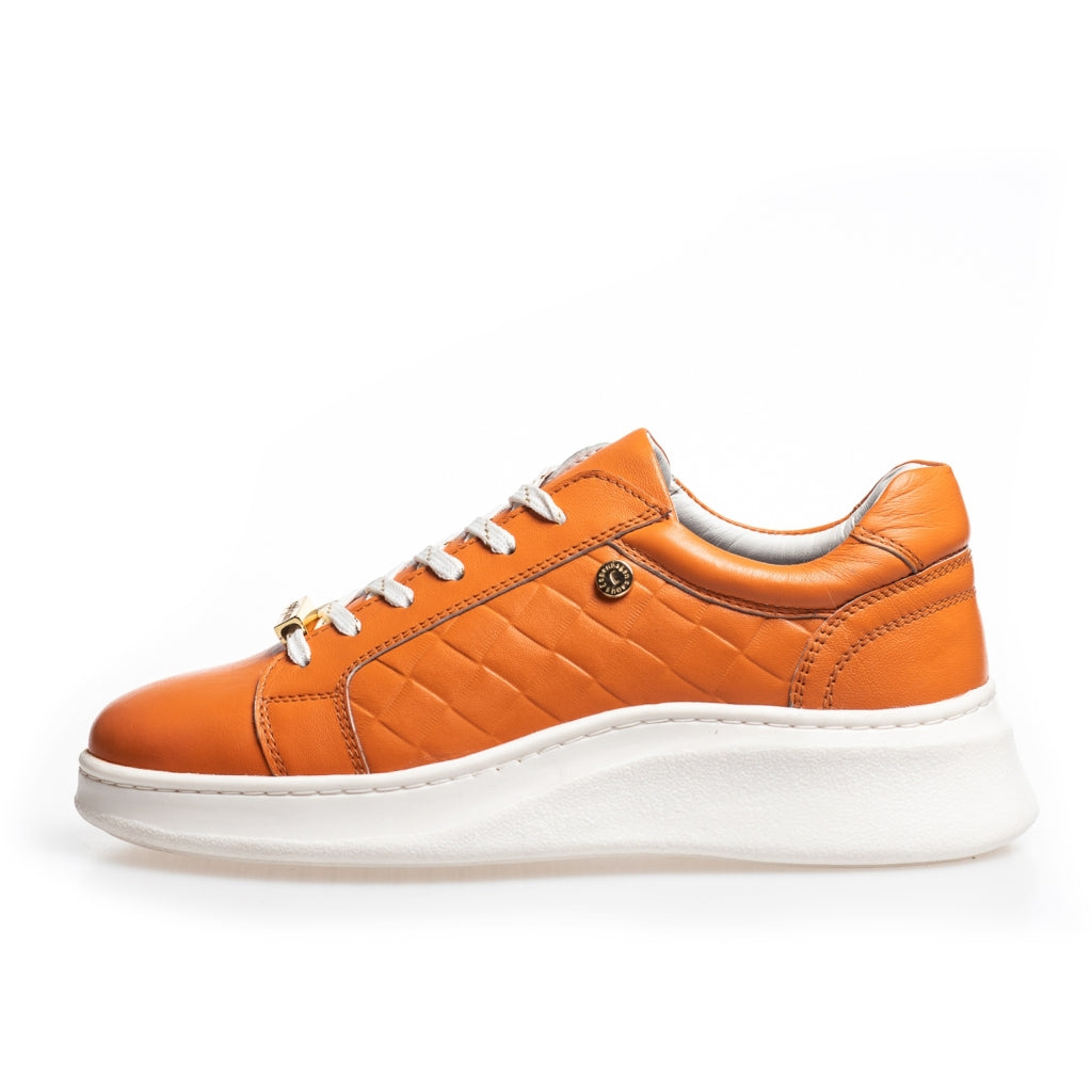 Burnt orange store tennis shoes