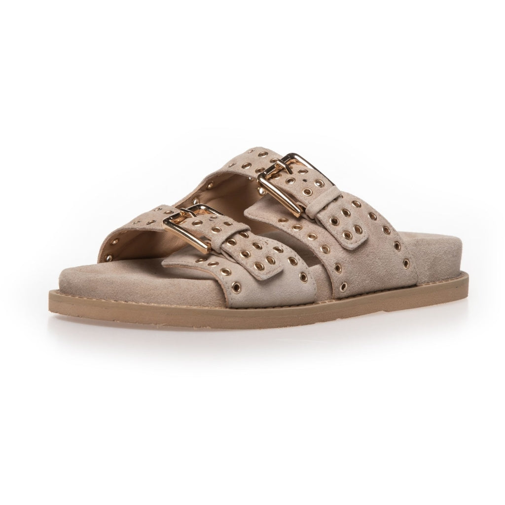 COPENHAGEN SHOES AS SUMMER SUEDE Slippers 0301 BISCUIT