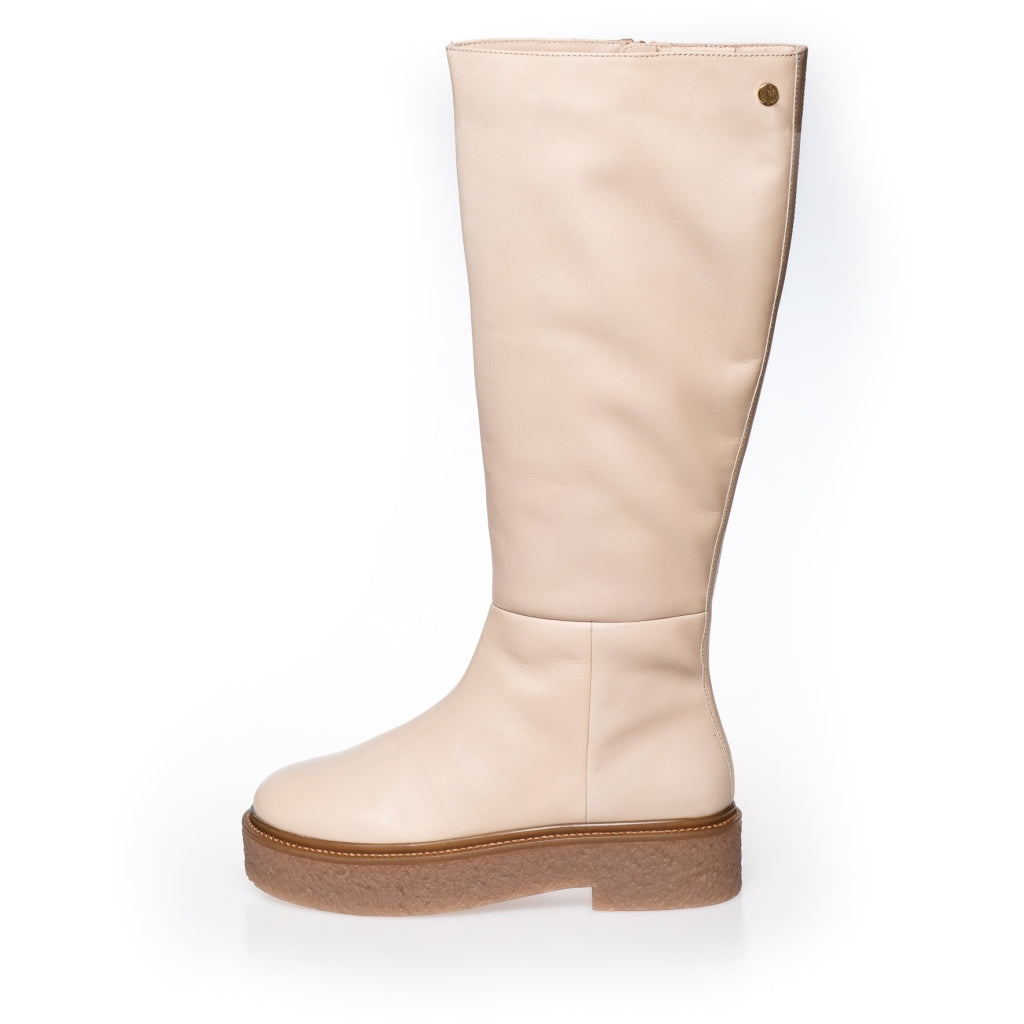 COPENHAGEN SHOES BALANCE HIGH Long boot 402 NATURAL (BEIGE)