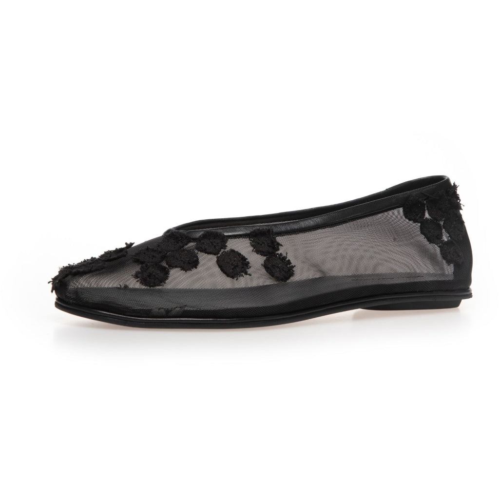 COPENHAGEN SHOES BALLERINA NET Ballerinas 0001 BLACK