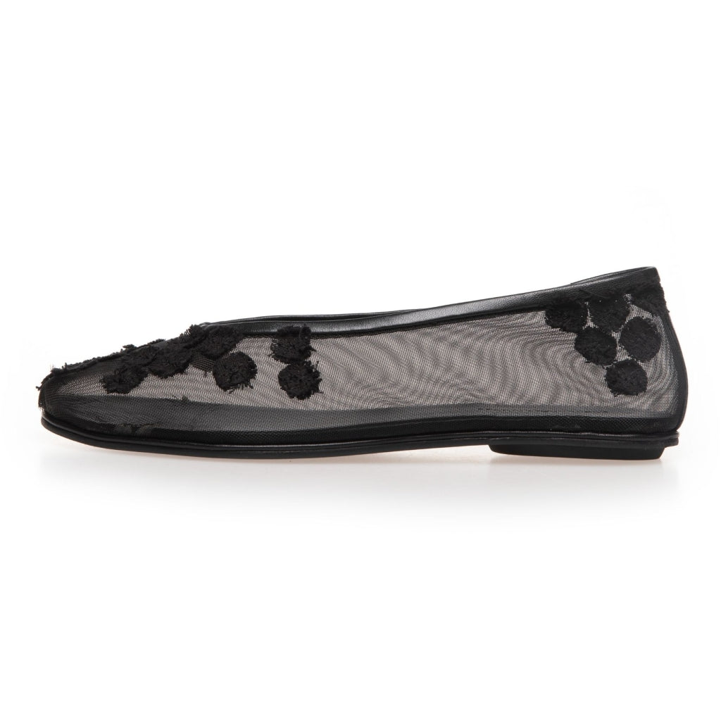 COPENHAGEN SHOES BALLERINA NET Ballerinas 0001 BLACK