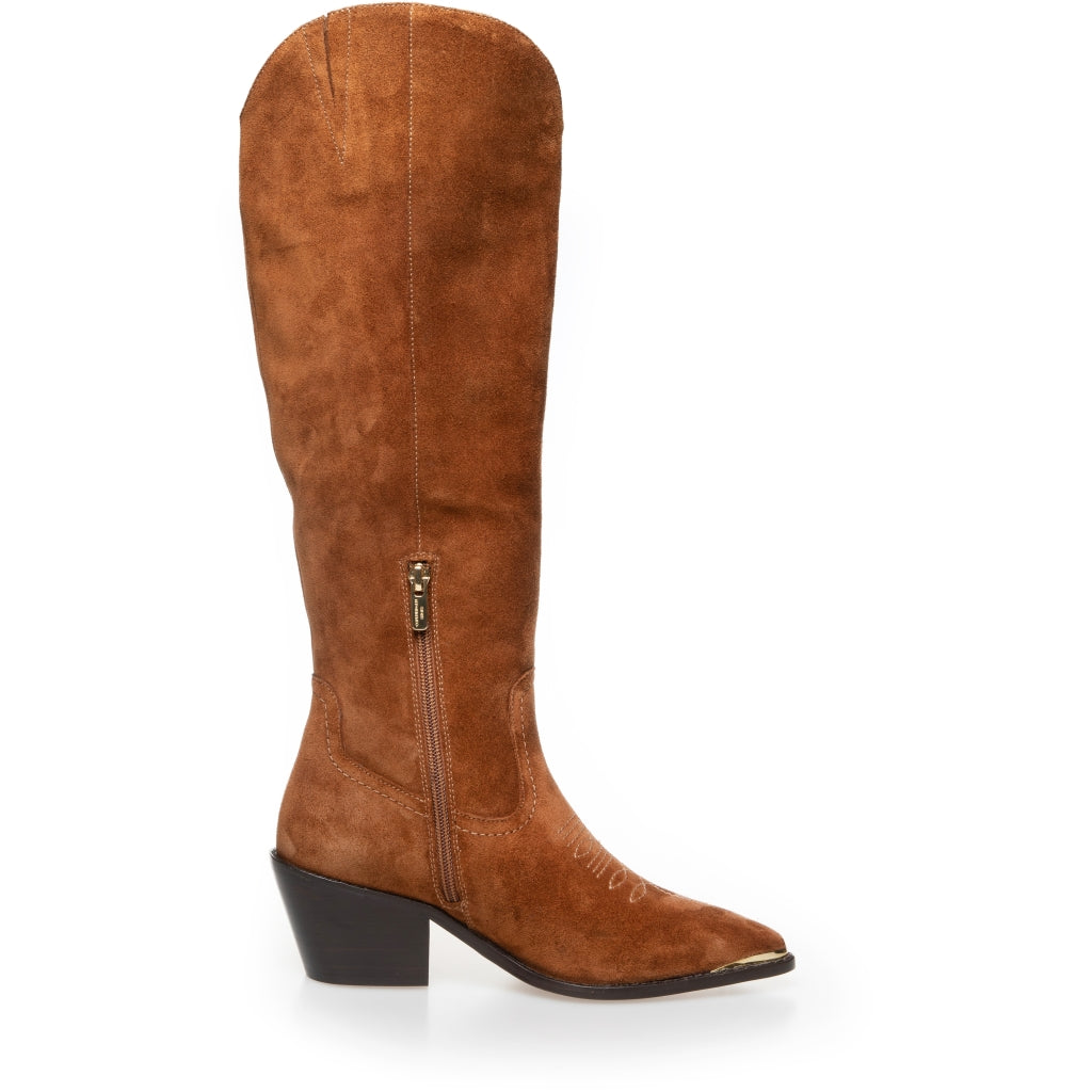 COPENHAGEN SHOES BE BY ME (P) Long boot 0241 COGNAC