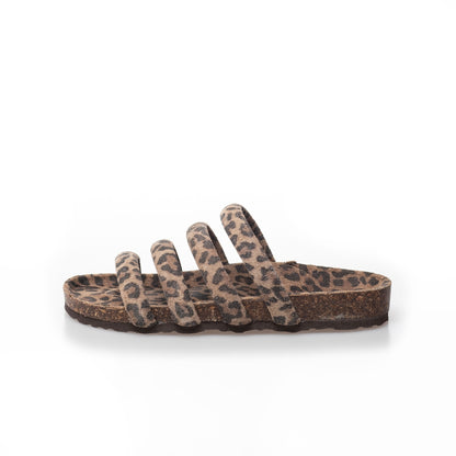 COPENHAGEN SHOES BLOOM BY CPH LEP. Slippers 219 Leopard