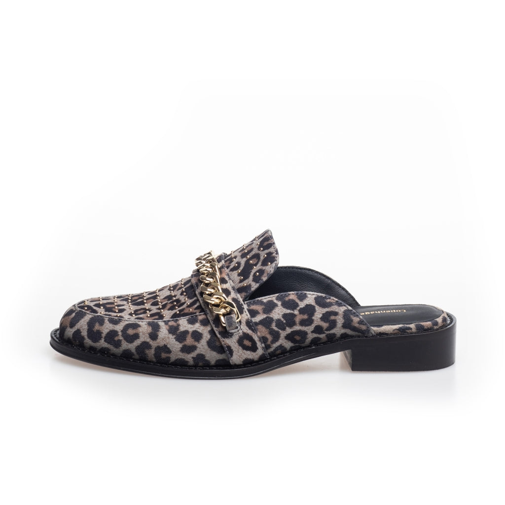 COPENHAGEN SHOES CANDY GIRL 103565 Slippers 2214 Grey Black Leo