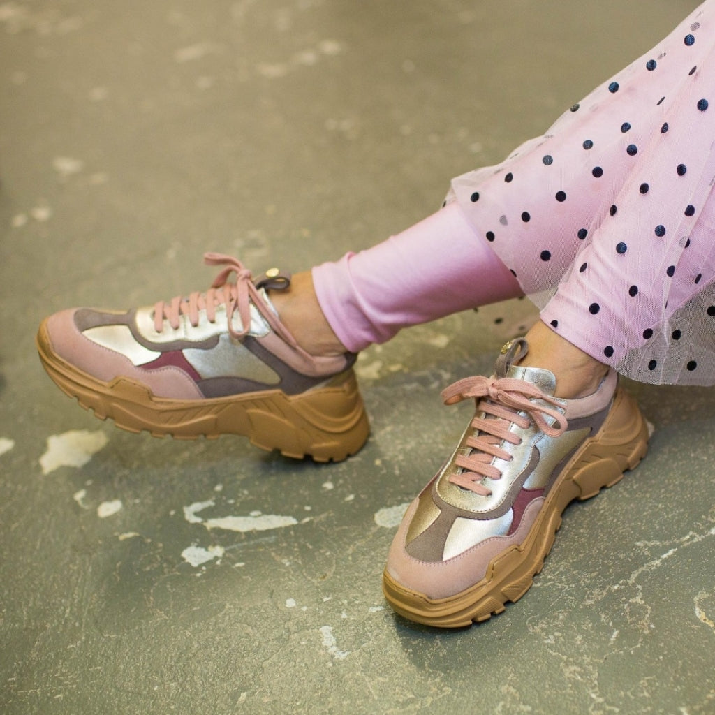 COPENHAGEN SHOES CANDY METALLIC Sneakers 368 ROSA GOLD Met.