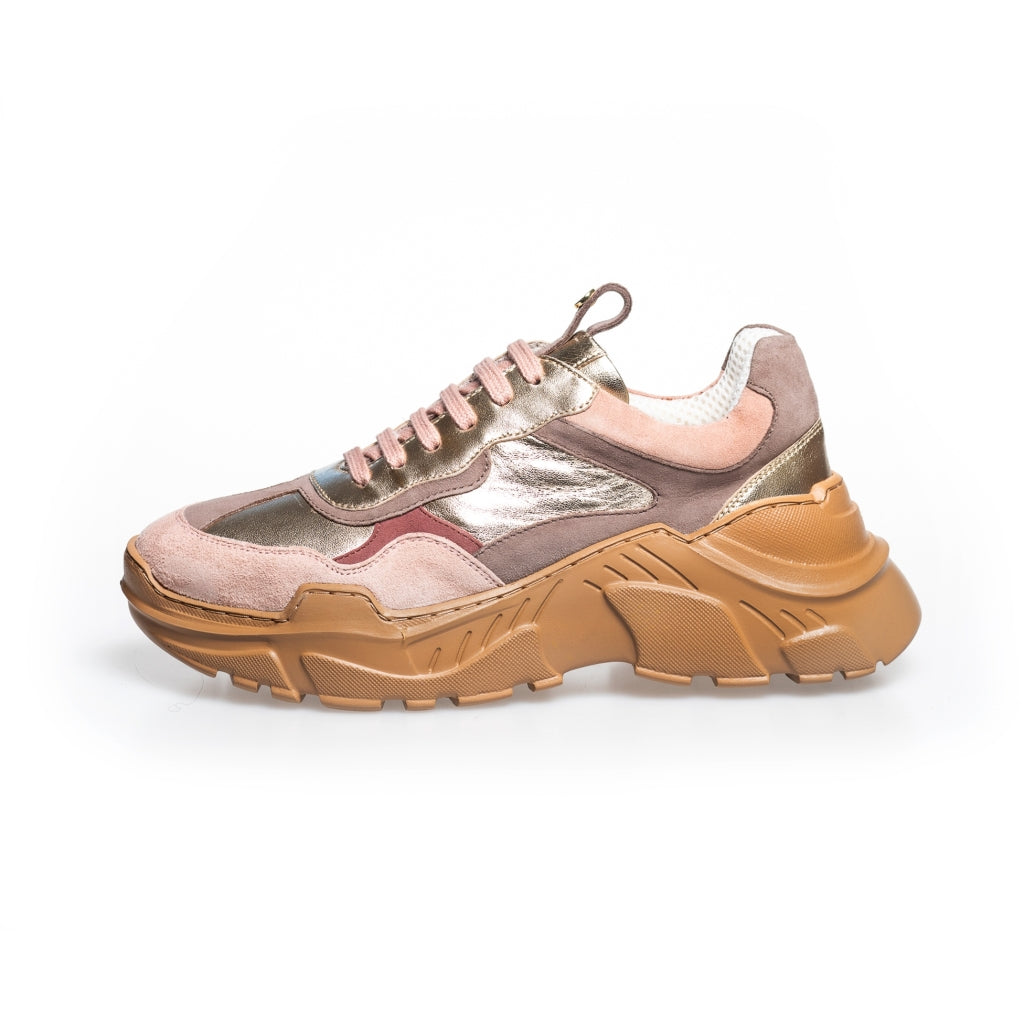 COPENHAGEN SHOES CANDY METALLIC Sneakers 368 ROSA GOLD Met.