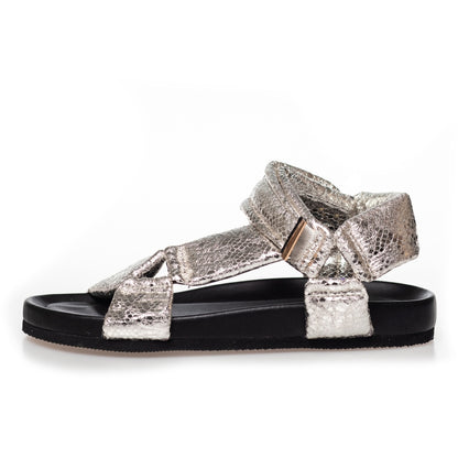 COPENHAGEN SHOES CARRIE MOON Sandalen 009 Silver Snake