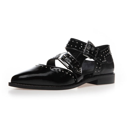 COPENHAGEN SHOES CLOSE TO YOU Loafers 0011 BLACK PATENT