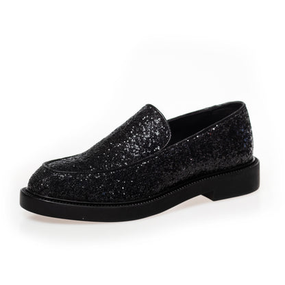 COPENHAGEN SHOES CPHS LOAFER Loafers 2305 BLACK GLITTER