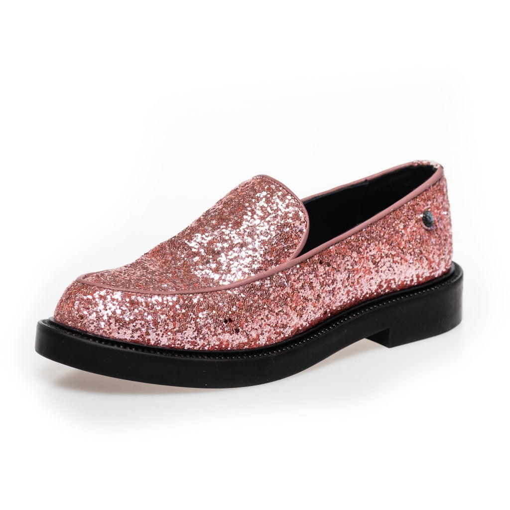 COPENHAGEN SHOES CPHS LOAFER Loafers 2306 ROSA GLITTER