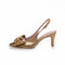 COPENHAGEN SHOES DREAMER GOLD Heels 012 Gold metallic