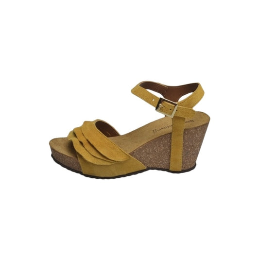 COPENHAGEN SHOES ELVIRA 20 Sandalen met sleehak 191 Yellow