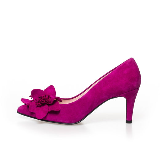 COPENHAGEN SHOES FLOWER Heels 0026 FUCHSIA