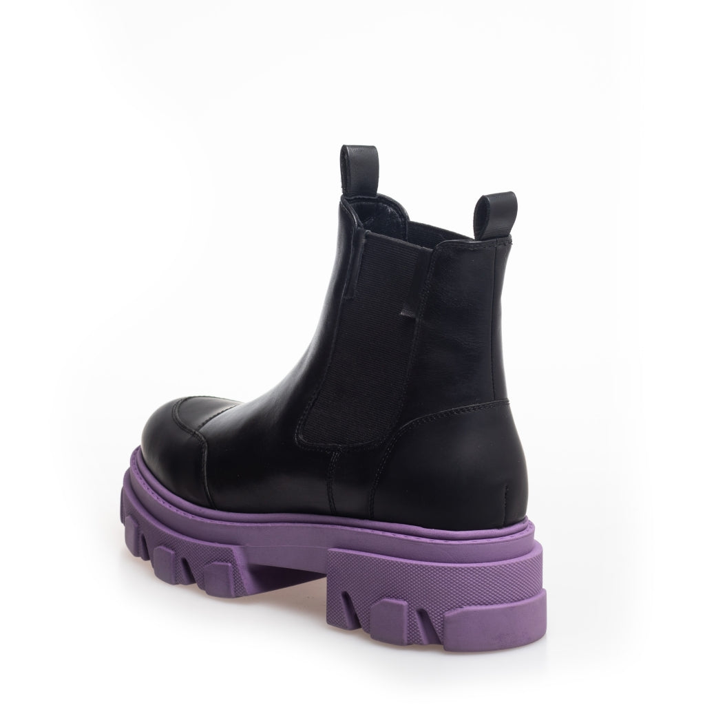 COPENHAGEN SHOES FOREVER FREEDOM Laarzen 0129 BLACK PURPLE