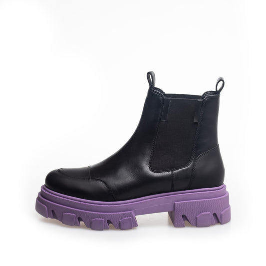 COPENHAGEN SHOES FOREVER FREEDOM Laarzen 0129 BLACK PURPLE