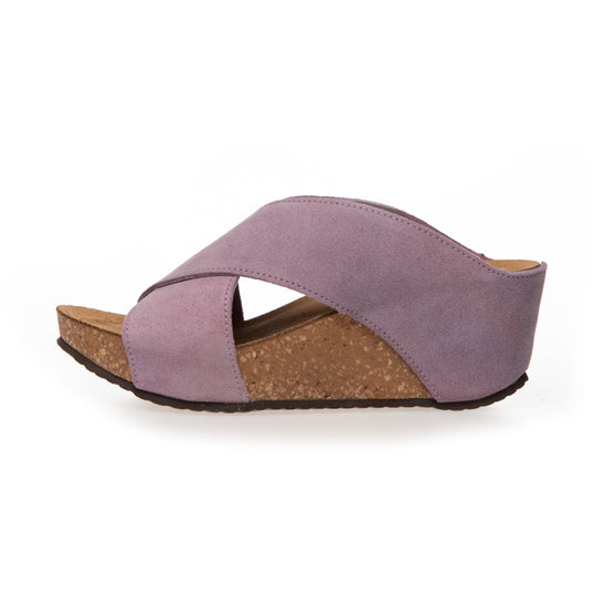 COPENHAGEN SHOES FRANCES 22 Suede Slippers 6166 LAVENDA 21