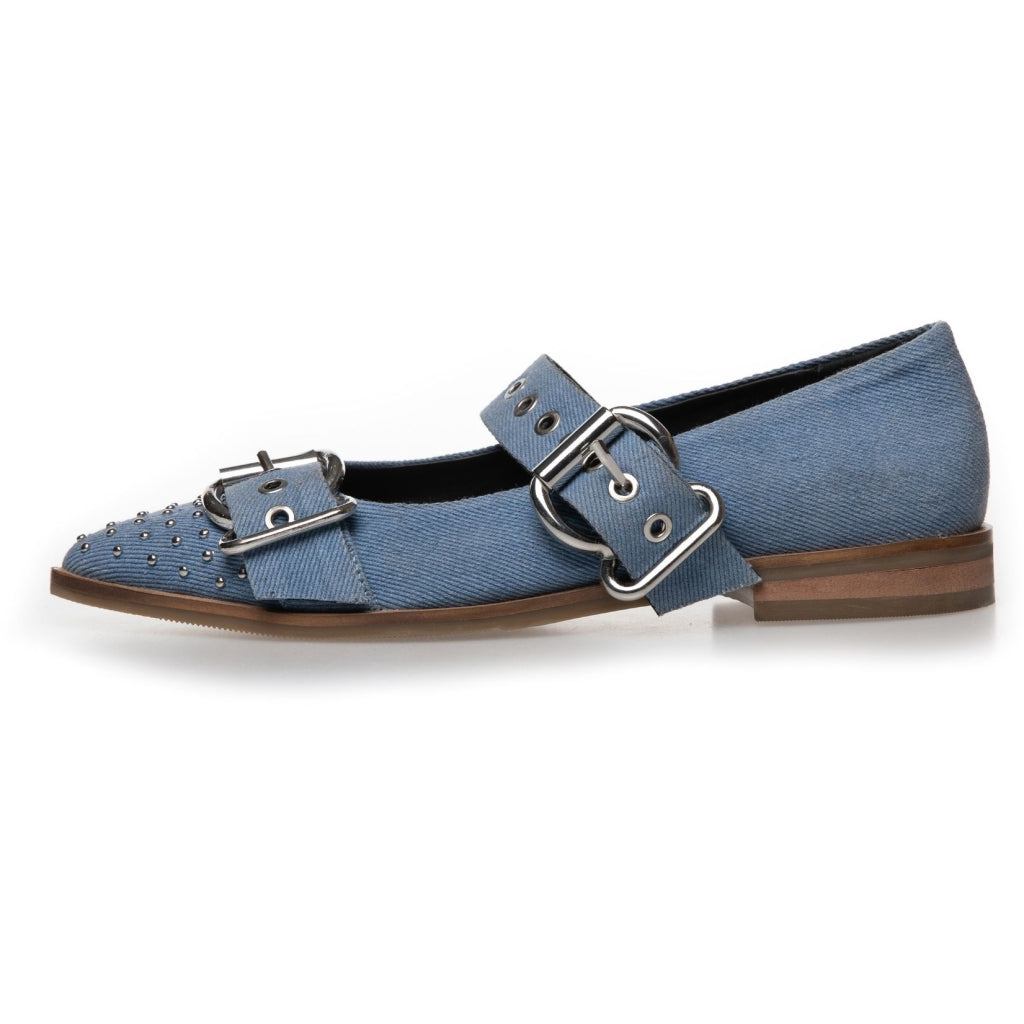 COPENHAGEN SHOES FUTURE VIBES - BLUE DENIM Ballerinas 0740 BLUE DENIM