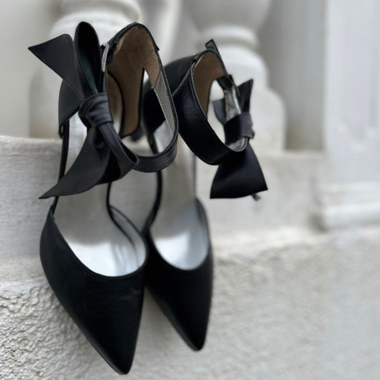 COPENHAGEN SHOES GOING OUT Leather Heels 0001 BLACK