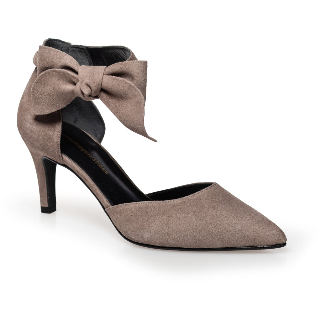 COPENHAGEN SHOES GOING OUT SUEDE Heels 0099 BEIGE (TOPO)