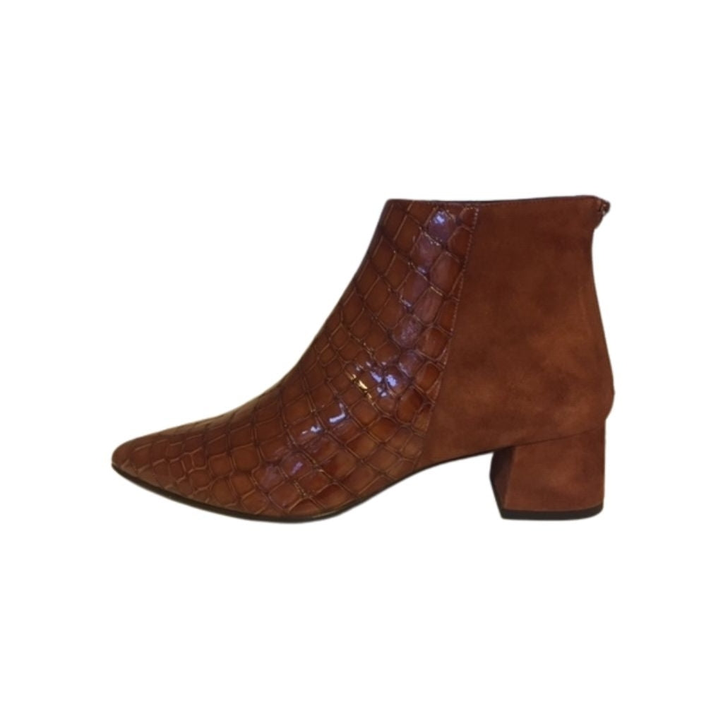 COPENHAGEN SHOES GO FLY CROCCO/COGNAC Laarzen 102 Cognac croco