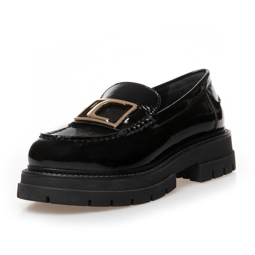 COPENHAGEN SHOES ICONIC WALK PATENT Loafers 0011 BLACK PATENT