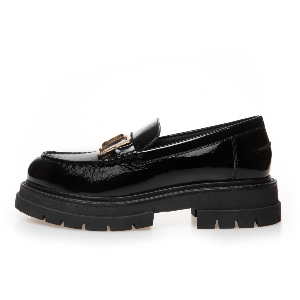 COPENHAGEN SHOES ICONIC WALK PATENT Loafers 0011 BLACK PATENT