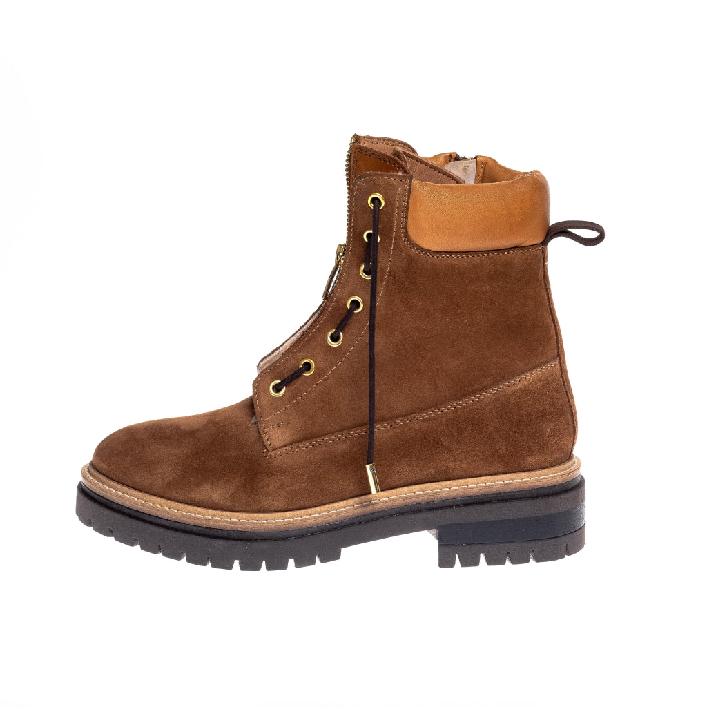 COPENHAGEN SHOES LEADER FUR Laarzen 112 Cognac