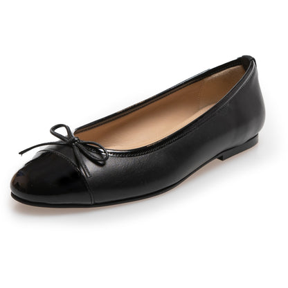 COPENHAGEN SHOES LIKE MOVING - PATENT TOE Ballerinas 038 Black patent