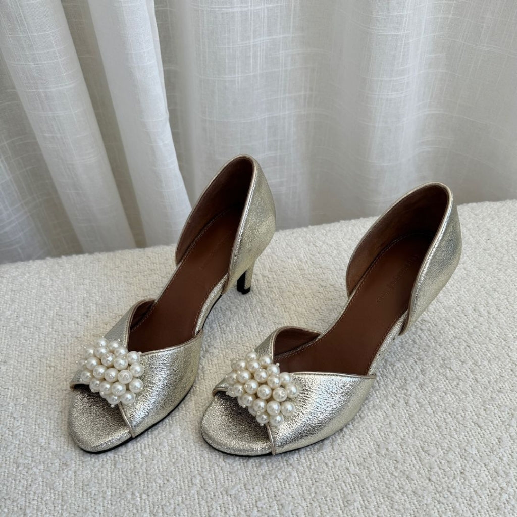 COPENHAGEN SHOES LOVE ME Heels 371 PLATINO