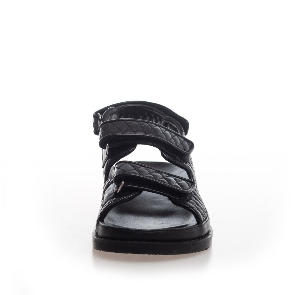 COPENHAGEN SHOES LUXURY PATENT Sandalen 001 Black