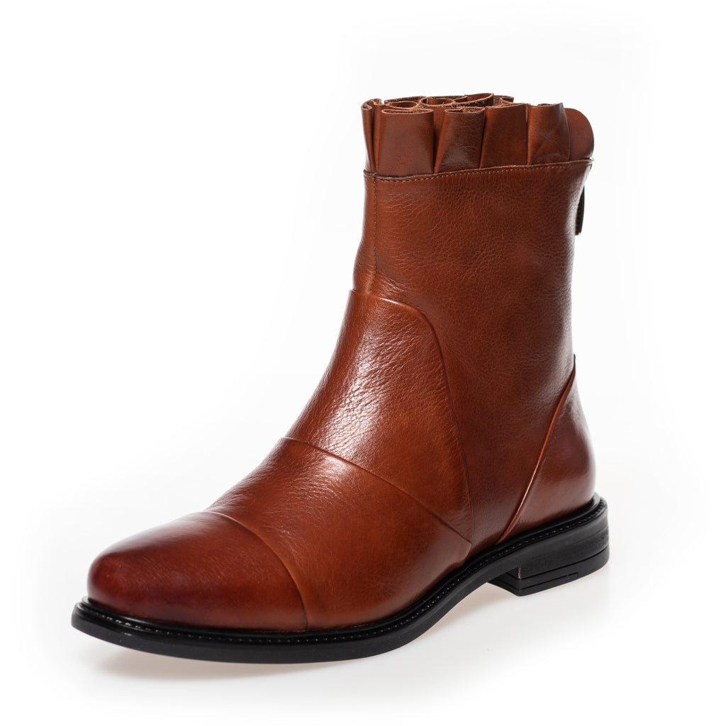 COPENHAGEN SHOES MARGARET Laarzen 0241 COGNAC