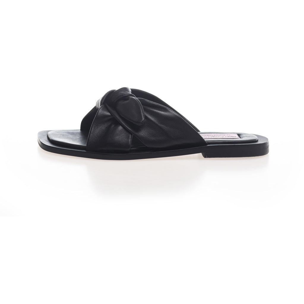 COPENHAGEN SHOES MILLIONS IN BLACK LEATHER Sandalen 0001 BLACK