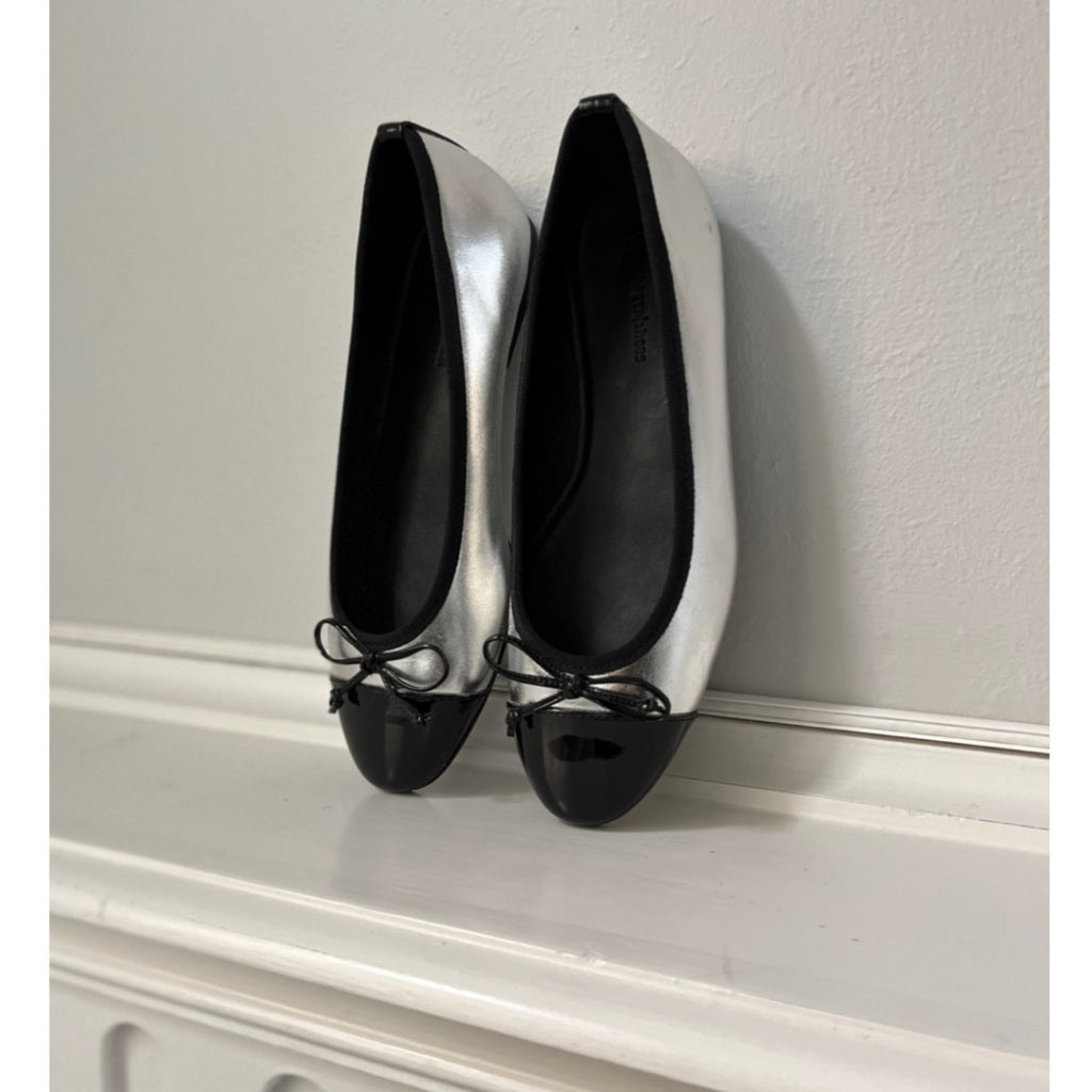 COPENHAGEN SHOES MY OWN BALLERINAS Ballerinas 334 SILVER / BLACK