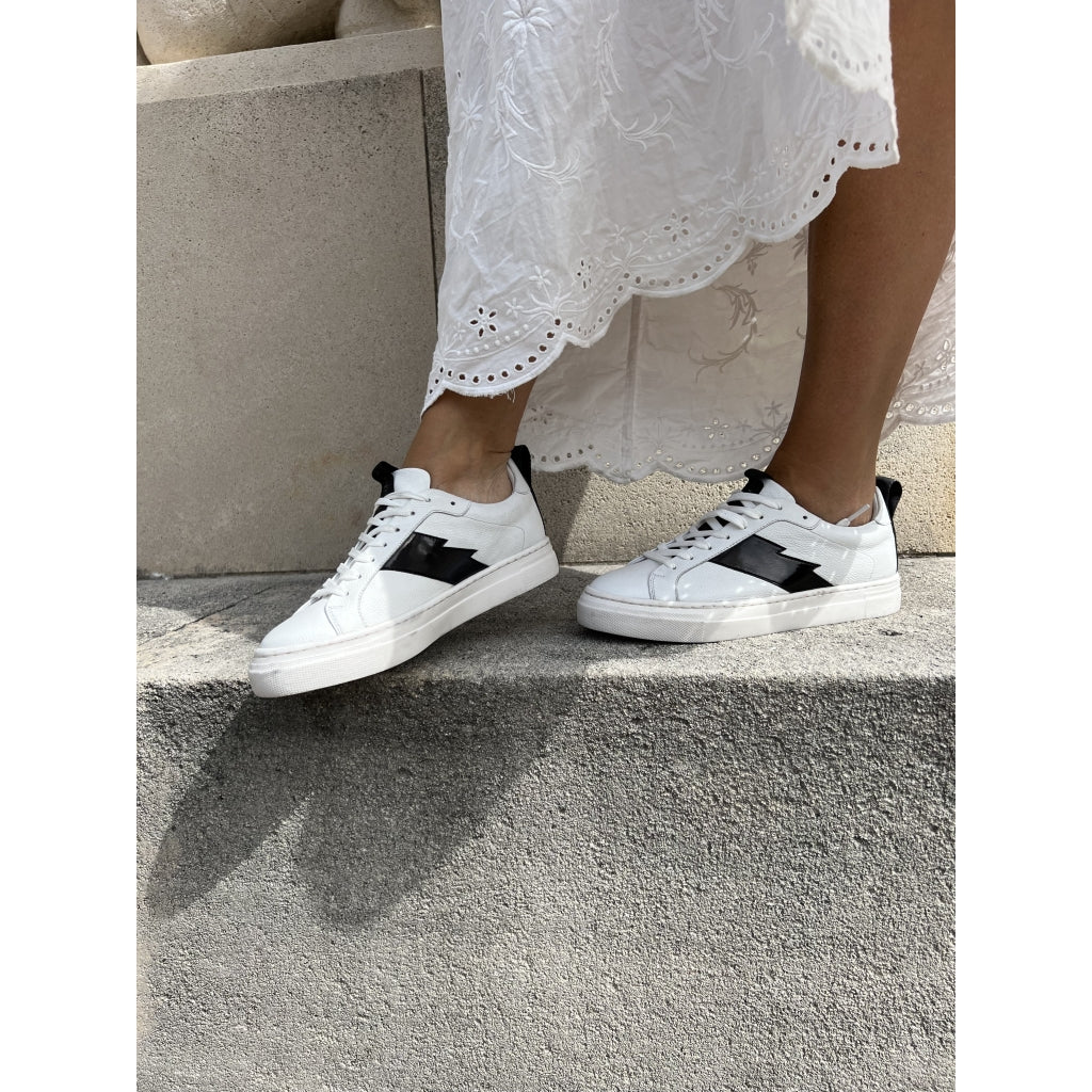 COPENHAGEN SHOES OFF COURT Sneakers 0062 WHITE BLACK