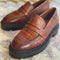 COPENHAGEN SHOES ORIGINAL CROCO Loafers 089 Almond brown