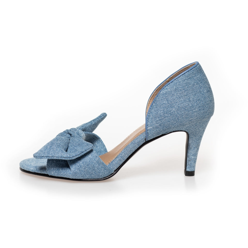 COPENHAGEN SHOES PARIS LOVERS - DENIM Heels 0220 DENIM