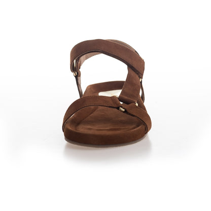 COPENHAGEN SHOES PEACE suede Sandalen 112 Cognac