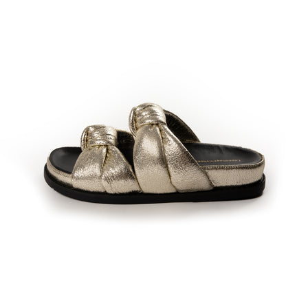 COPENHAGEN SHOES POOL PARTY Slippers 501 GOLD/BLACK