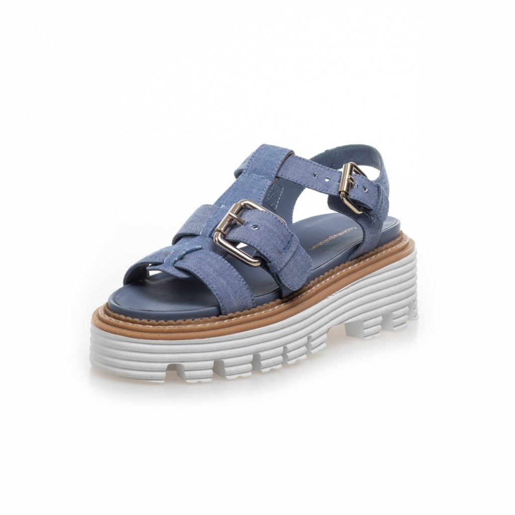 COPENHAGEN SHOES POWER FOR LIFE / JEANS Sandalen 077 Jeans blue