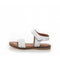 COPENHAGEN KIDS SILVET LEATHER KIDS SS. Sandalen 0061 WHITE