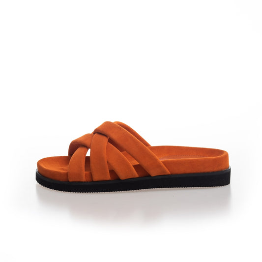 COPENHAGEN SHOES SOUL SUEDE Slippers 165 Orange