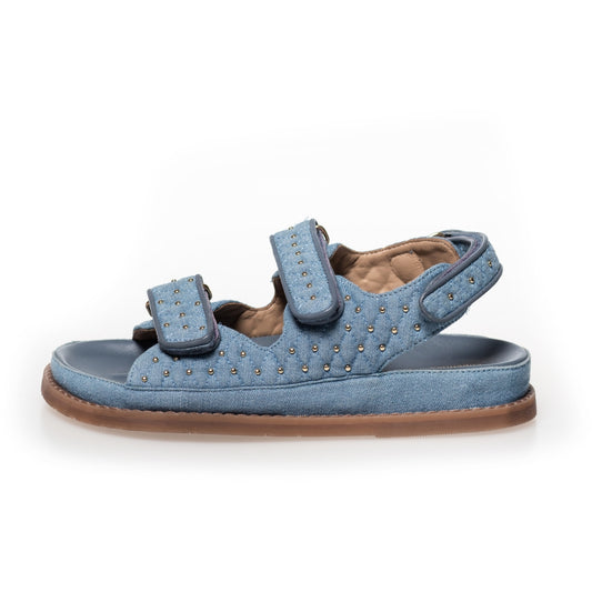 COPENHAGEN SHOES STUDS ON JEANS Sandalen 077 Jeans blue