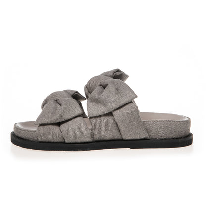 COPENHAGEN SHOES SUMMER DREAM DENIM Slippers 0741 GREY DENIM