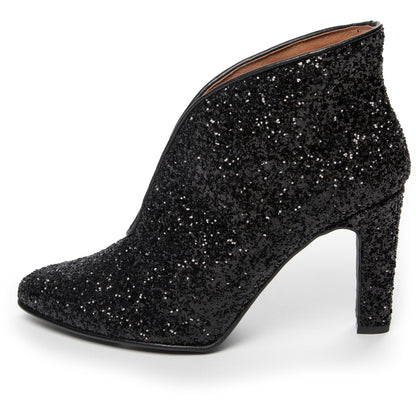 COPENHAGEN SHOES SUS GLITTER Heels 012 BLACK GLITTER