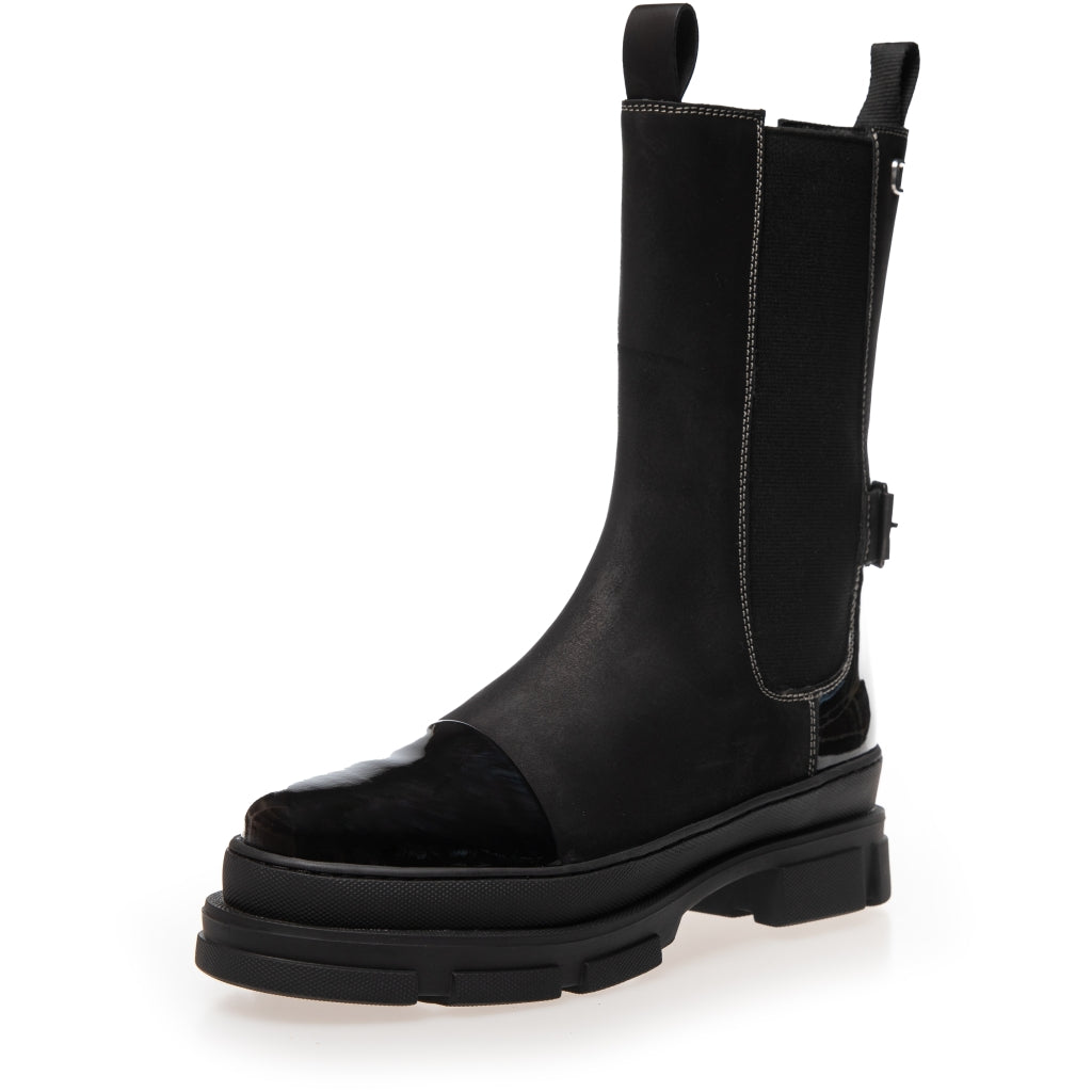 COPENHAGEN SHOES THE BELIVE BOOT Laarzen 038 Black patent