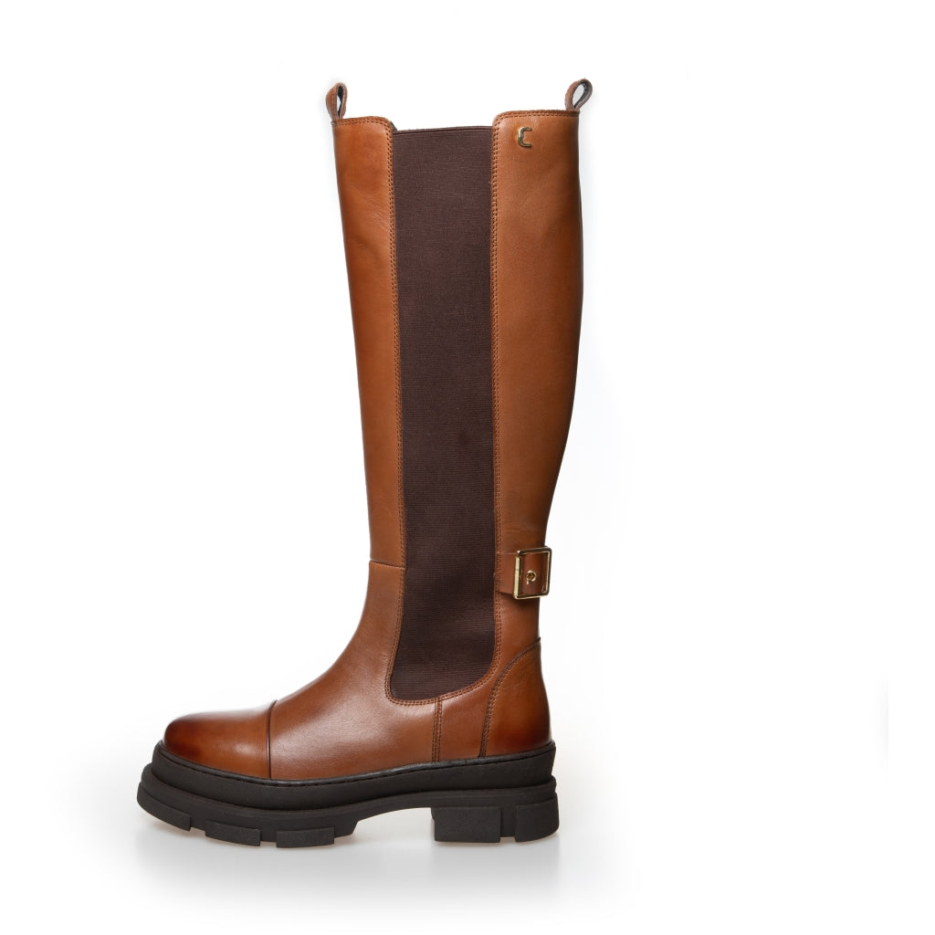 COPENHAGEN SHOES THE FOLLOW BOOT Long boot 0241 COGNAC