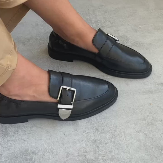 COPENHAGEN SHOES REAL LIFE Loafers 0001 BLACK