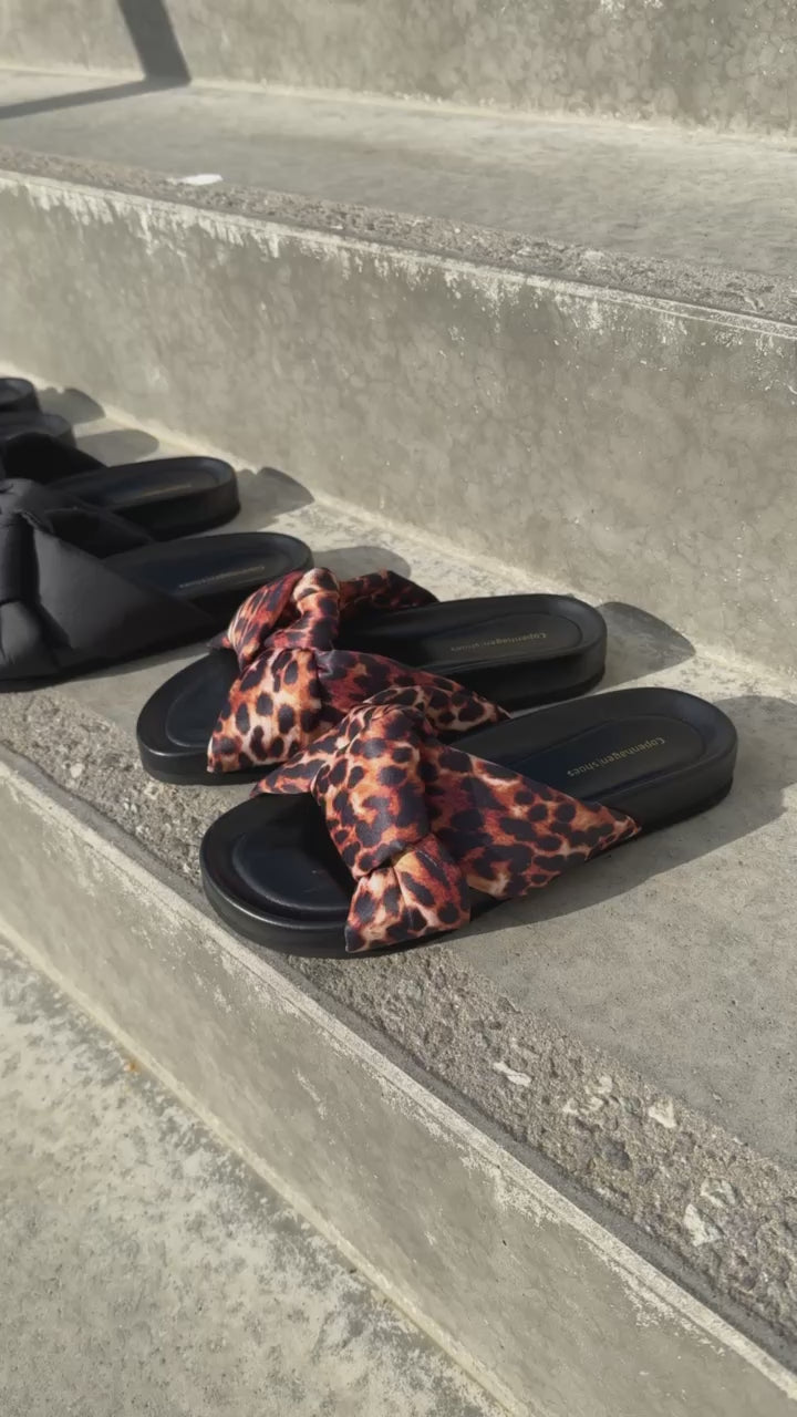 COPENHAGEN SHOES BE LIKE ME Slippers 020 Brown leopard