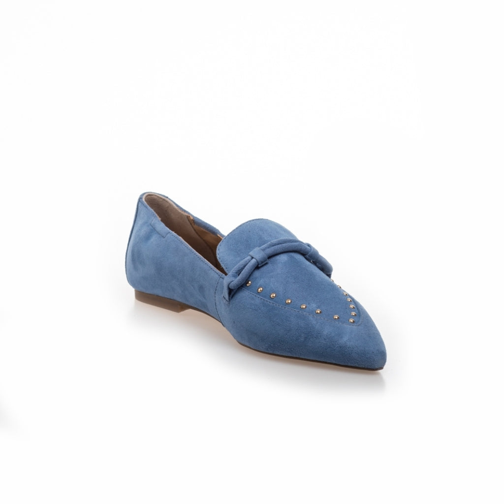 COPENHAGEN SHOES BE YOU - SUEDE Loafers 0220 DENIM