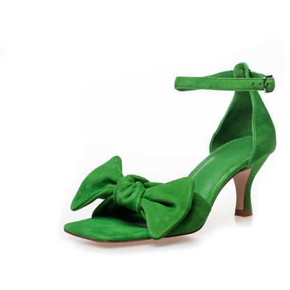 COPENHAGEN SHOES DANCING 23 SUEDE Heels 020 NEW GREEN (PARROT GREEN)